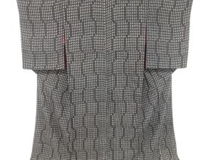 大正ロマン　抽象模様着物